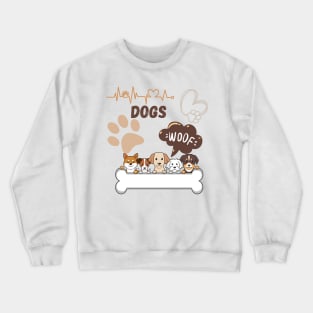 Dogs Crewneck Sweatshirt